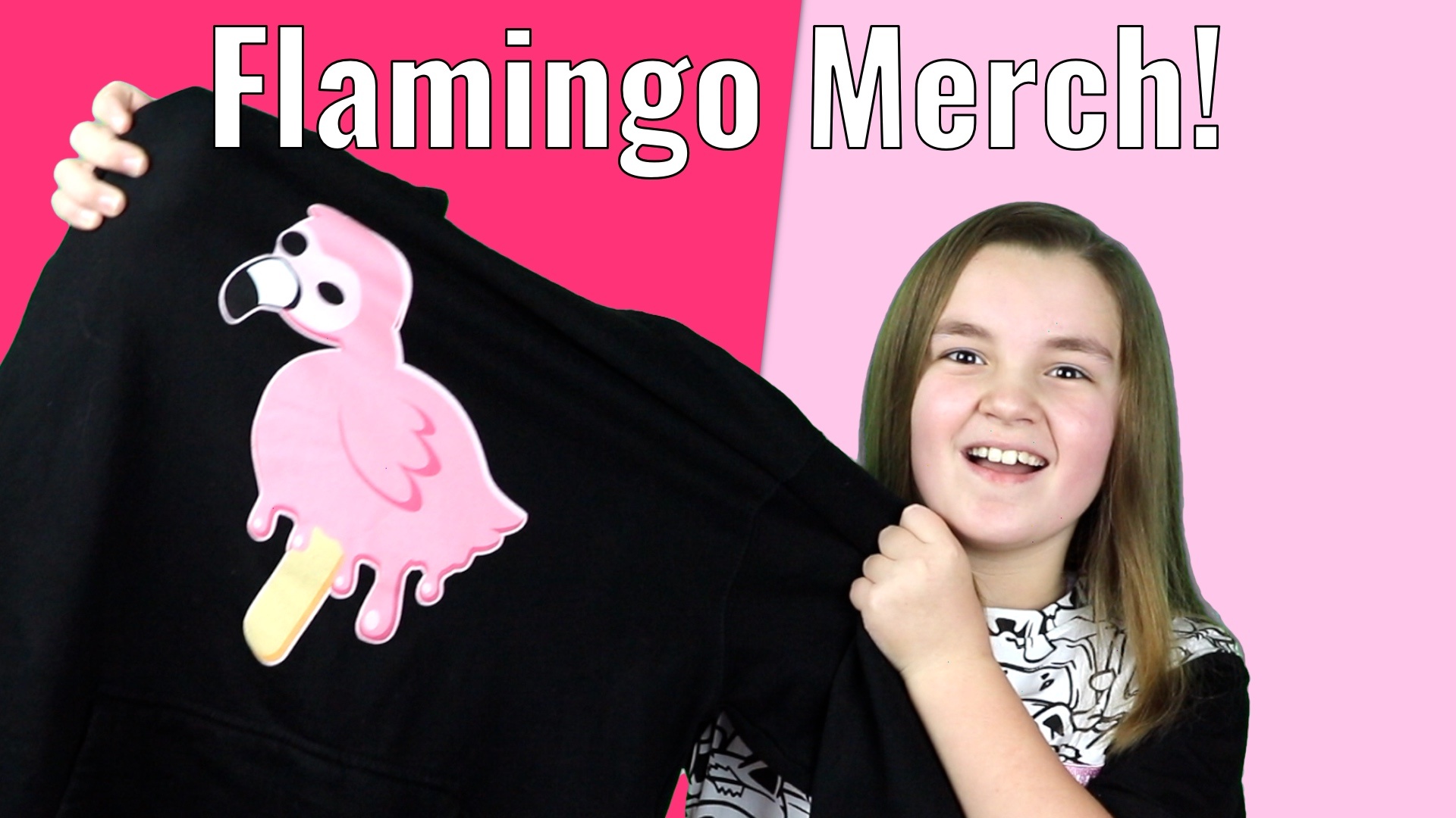 Flamingo Melting Popsicle Hoodie Flimflam Shop Youtuber Merch Unboxing - youtuber merch roblox
