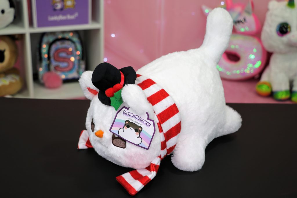 Aphmau Christmas Snowman Cat Plush