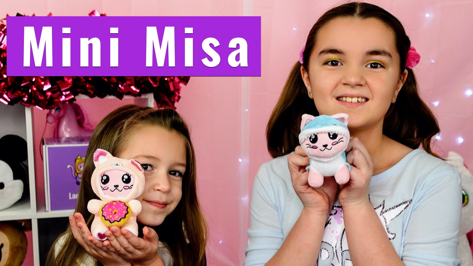 Mini Mystery Misa Plushies Unboxing - American Kids Vids