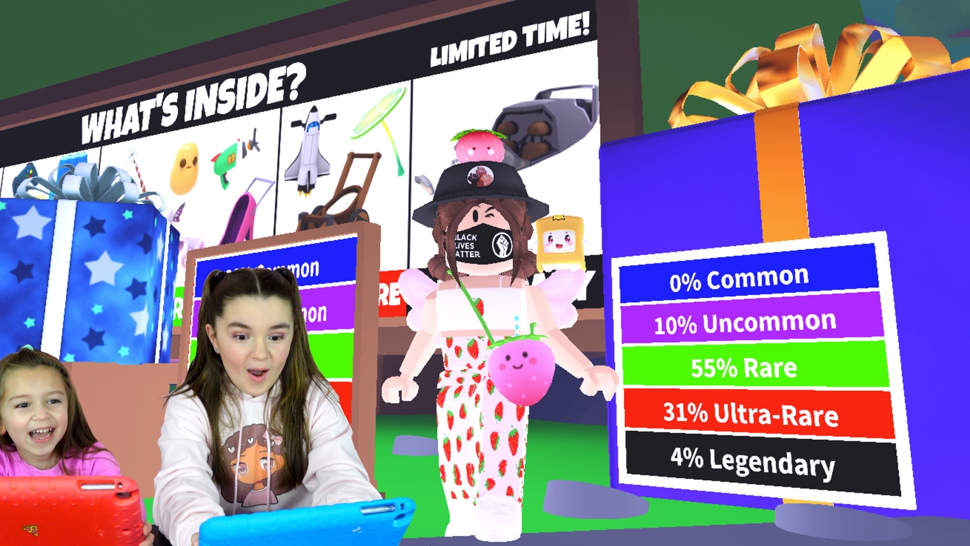Massive New Present Unboxing Adopt Me Gift Update - the new roblox update 2021