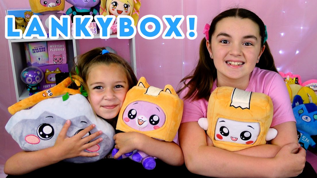 LankyBox Baby Plush Foxy, Boxy, Rocky, Sticky