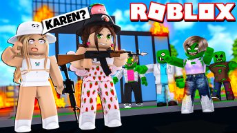 Roblox Zombie Rush - What if All Zombies were really Karens?