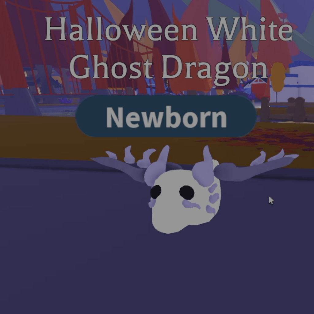 Adopt Me White Ghost Dragon
