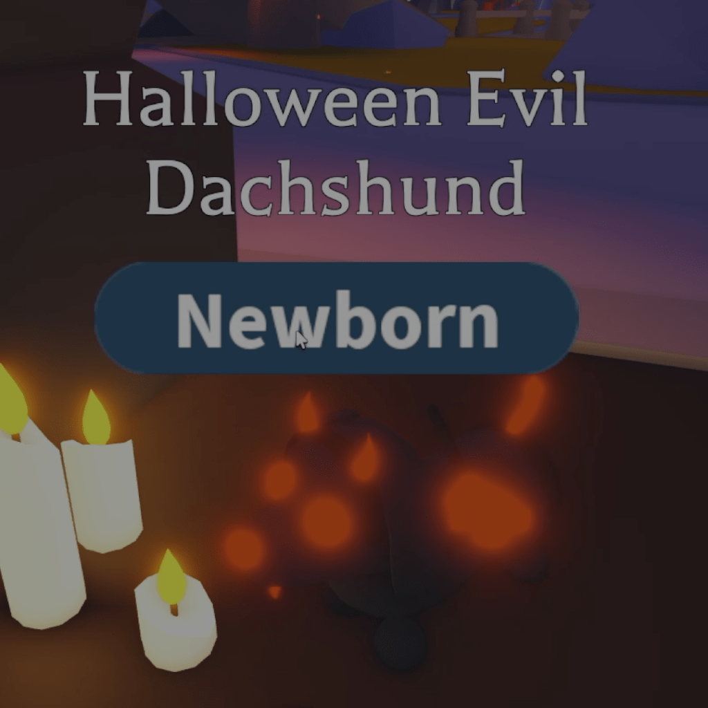 Adopt Me Evil Dachshund Halloween Update